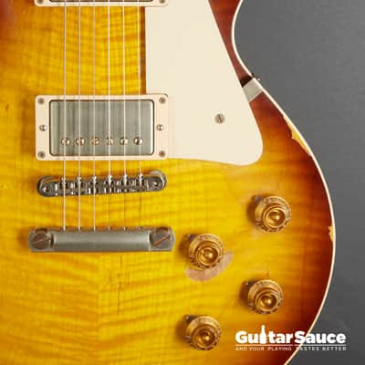 Gibson Custom Shop 59 Les Paul Joe Perry Signature Tom Murphy Aged Tobacco Burst 2013 (Cod.1721UG) image 4