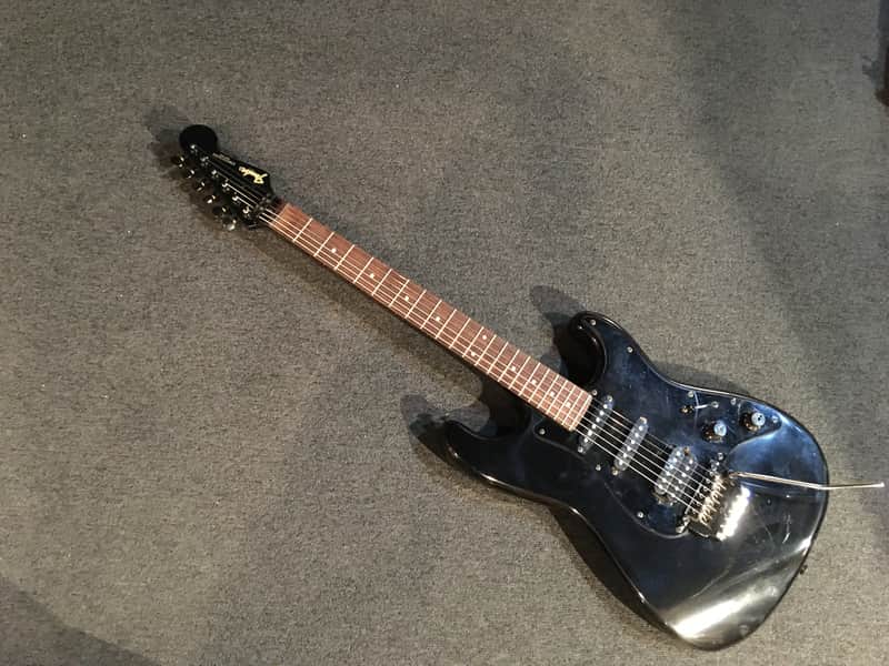 No.124525 Fender Japan ST-650 BOXTER BLK/R JAPAN VINTAGE FUJIGEN INC. Good condition image 1