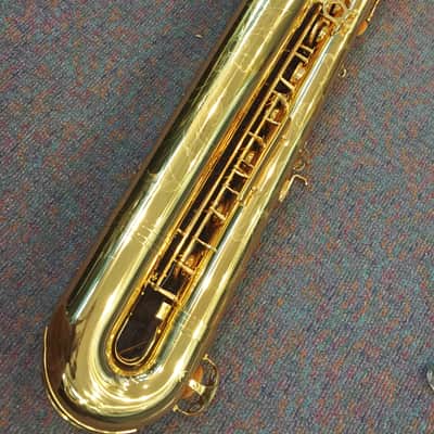 Musikwerks-Low A Bari Sax Gold Lacquer-Pro Level-New-w/Shop Warranty! image 7