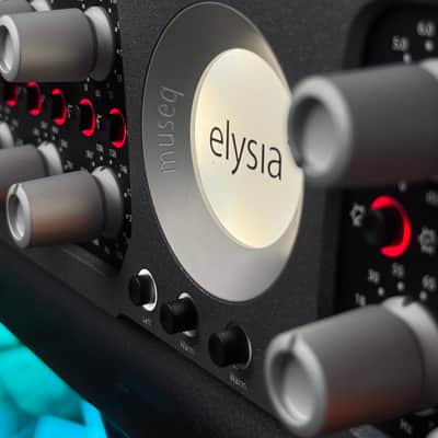 Elysia musEQ 2-Channel 5-Band Parametric Equalizer - Blue image 3