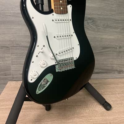 Fender Standard Stratocaster Left-Handed Electric Guitar Black 1998-1999 #2848 image 9