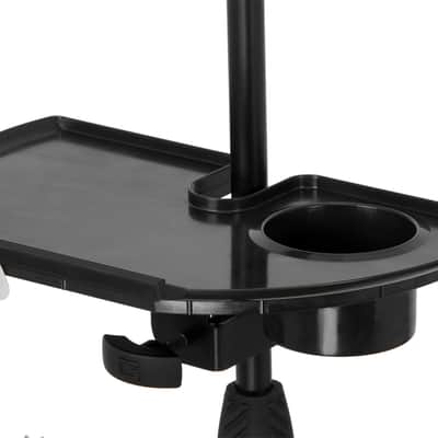 Gator GFW-MICACCTRAY Frameworks Microphone Stand Accessory Tray with Drink Holder & Guitar Pick Tab image 10