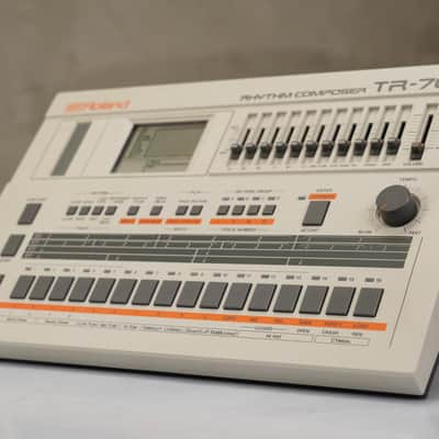 Immagine Roland TR-707 Rhythm Composer Drum Machine w/ Box #58730 - 10