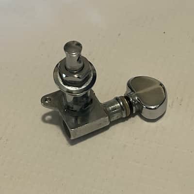1980's Era Grover USA Mini Rotomatic Chrome Guitar 6 In Line Tuners Tuning Pegs Machine Heads image 8