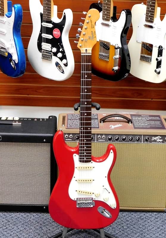 Vintage 1989 Fender Squier Stratocaster Electric Guitar! Made In Korea! RARE! VERY NICE!!! image 1