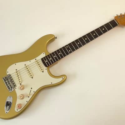 Fender Stratocaster Vintage Player 60's J.W. black 2001 Aztec Gold image 1