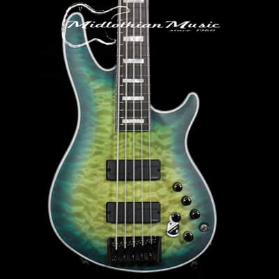 Schecter - Daniel Firth Hellraiser Extreme-5 - 5-String Bass Guitar - Cthulhu Burst Satin Finish image 2