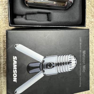 Samson Meteor Mic USB Studio Condenser Mic 2010s - Chrome image 1