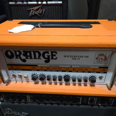 Orange Rockerverb 100 MK II 2-Channel 100-Watt Guitar Amp Head 2010 - 2014 - Orange - Local Pickup Only image 1