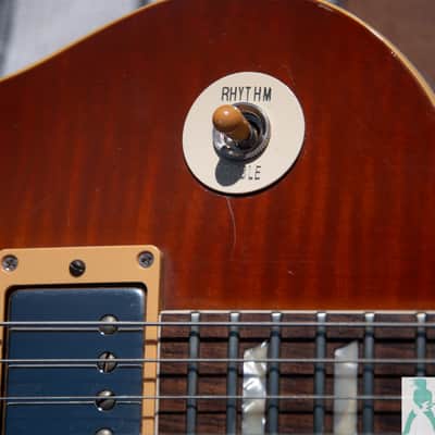 1990 Greco "Mint Collection" EG59-60 1958-59 Les Paul Standard Copy  - Vintage SunBurst - Made in Japan (FujiGen) - Pro Set-Up w Perfect Frets/Action/Intonation image 15