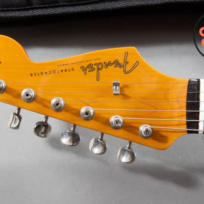 1999 Fender Japan ST62-70TX '62 Reissue Stratocaster Shell Pink CIJ w/ USA Texas Specials image 3