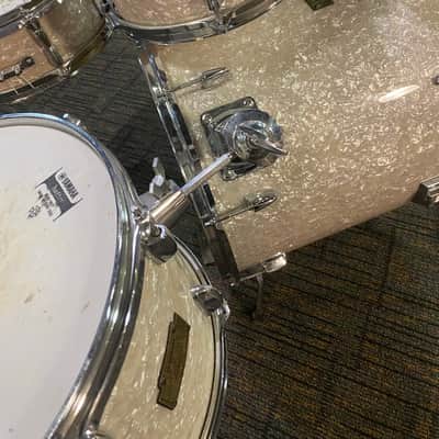 Yamaha Al Foster Hip Gig Sr Nesting Drum Kit- White Marine Pearl image 13
