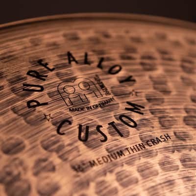 Meinl 16" Pure Alloy Custom Medium Thin Crash image 3
