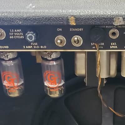 Fender Super Reverb 1968 Donnie Buzzard owned image 11