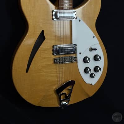 Rickenbacker 330/12 from 1966 in Natural with original Hardcase image 3
