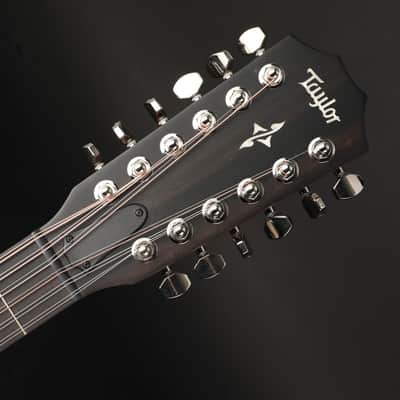 Taylor 454ce 12-String Auditorium Cutaway, ES2 in Natural with Case #1204285091 (2025) image 7