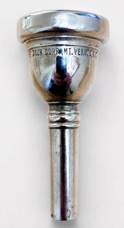 Bach Vintage Vincent Bach Corp Mt Vernon NY 11 Small Shank Trombone Mouthpiece 1953-1964 image 1