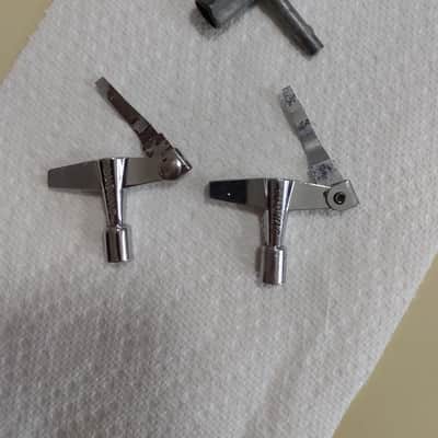 Vintage Ludwig Drums Hex Tool and (2) P40 Drum Keys 60s-70s image 1
