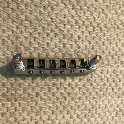 Graph Tech Resomax NV Bridge (4mm) & Tailpiece (M8) - Chrome image 5