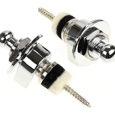 Fender Elite Strap Locks Chrome image 1