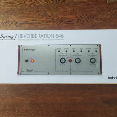Behringer 646 Spring Reverberation Module 2024 - Present - Metal image 6