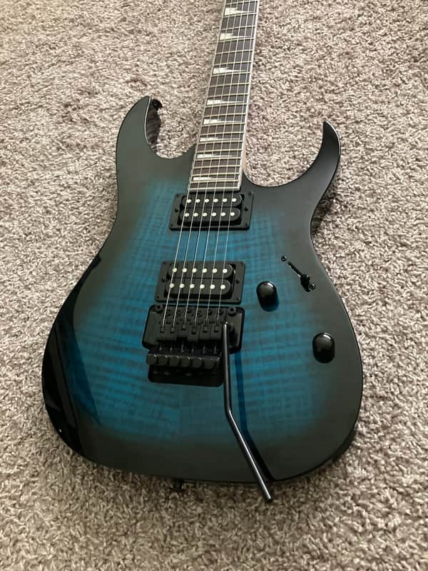 Ibanez GRG320FA-TBS Gio Blue Sunburst image 1