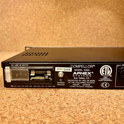 Aphex Compellor Model 320A 2-Channel Compressor Leveler Limiter – Serviced – Warranty image 12