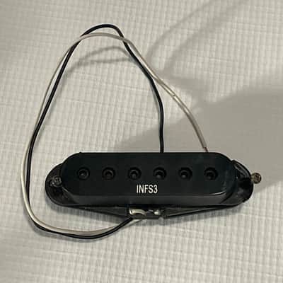 2004 Korean Ibanez RG370DX RG Series INFS3 Black Middle Single Coil Guitar Pickup 6.28k image 2