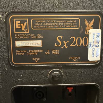 Electro-Voice SX 200 2010s - Black image 2