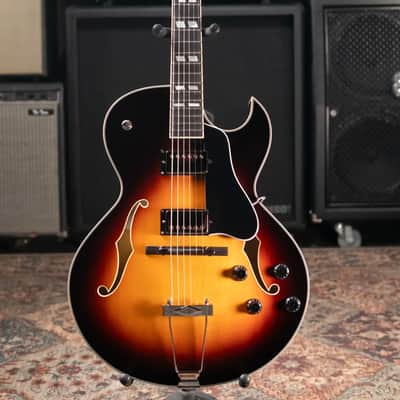 Eastman AR372CE-SB Kent Armstrong Signature 16" Archtop Electric Guitar - Sunburst image 3
