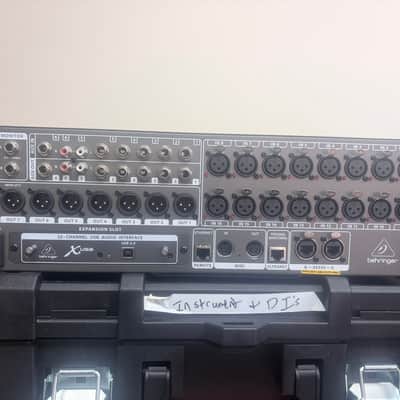 Behringer X32 Rack 40-Input 25-Bus Rackmount Digital Mixer with Behringer SD 8 Stage Box and 25' Ethercon cable image 2
