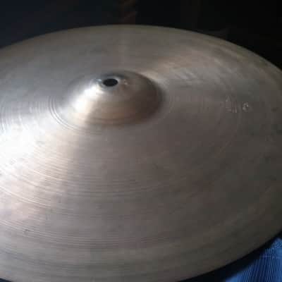 ZILDJIAN VINTAGE Avedis 15" LIGHT Hi Hat Cymbal 50S SMALL STAMP  935 G Sounds Great !!! image 1