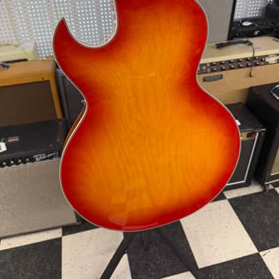Dean Colt FM 2010s - Trans Amber Cherry Burst w/ Piezo image 7