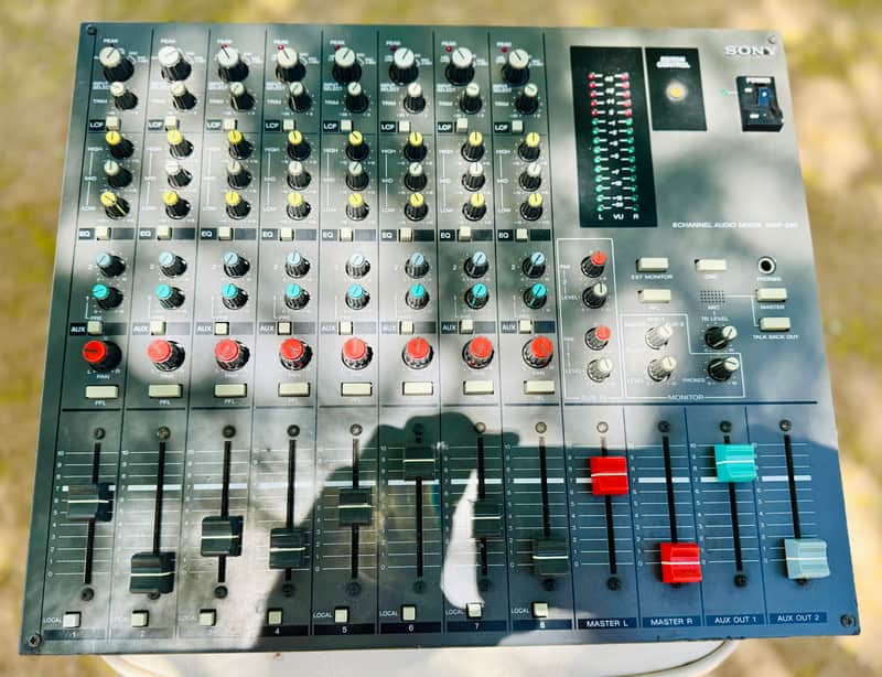Vintage Sony MXP-290 8-Channel Audio Professional Broadcast Mixer