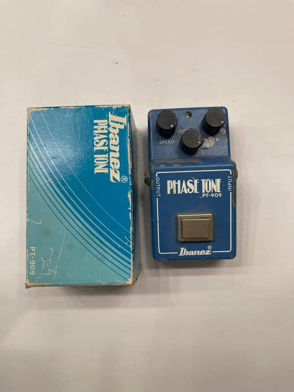 Ibanez PT-909 Phase Tone Phaser Vintage Guitar Effect Pedal MIJ Japan + Box image 1