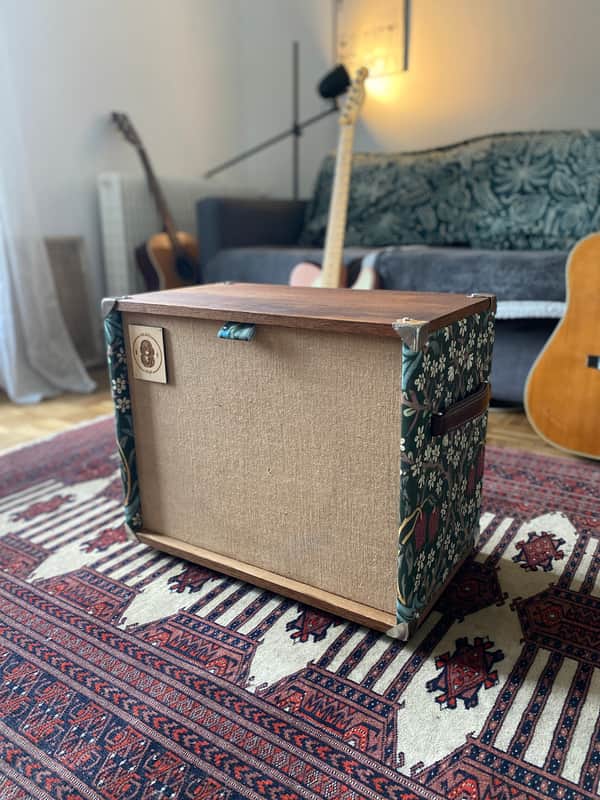 Heavy Seas 1x12 guitar cab Custom - Blackthorns / Golden Oak image 1