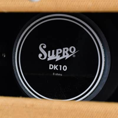 Supro Delta King 10 Tweed Black image 4