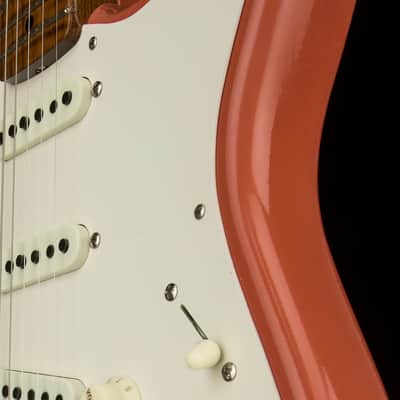 Fender Custom Shop LTD Roasted 50s Stratocaster DLX Closet Classic - Faded Aged Tahitian Coral #80389 image 11