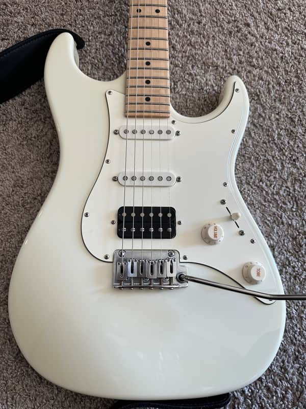 Suhr Standard HSS with Maple Fretboard 2018 - 2019 - Olympic White image 1