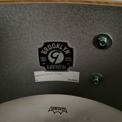 Limited Edition Gretsch Mike Johnston 5.5x14" Brooklyn Standard Snare Drum in Blue Glass image 5