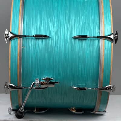 Sonor Vintage Series 14x22" Bass Drum - California Blue image 3