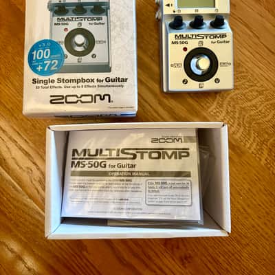 Zoom MS-50G MultiStomp 2012 - 2023 - Silver image 4
