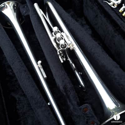 90`s Schilke E3L Eb / D key Chicago case trumpet mouthpiece gamonbrass image 4