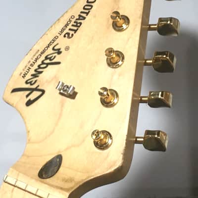 Lefty Fender Fullerton 1978-1982 Reissue Chrome Vintage GOLD Left F Tuners Relic image 6