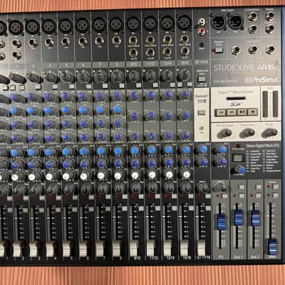 PreSonus StudioLive AR16c 18-Input Mixer / Digital Recorder / Audio Interface 2020 - Present - Gray / Blue image 1