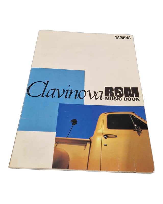 Yamaha Clavinova ROM Music Book 1985 - Sound Module - Excellent w/ ROM image 1