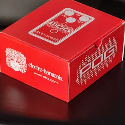 Electro-Harmonix Nano POG Polyphonic Octave Generator Red / White image 2