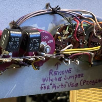 Modified Fairchild 654 low end crossover module for cleaning up your mix! Secret weapon tool, extremely rare and unique module. image 5