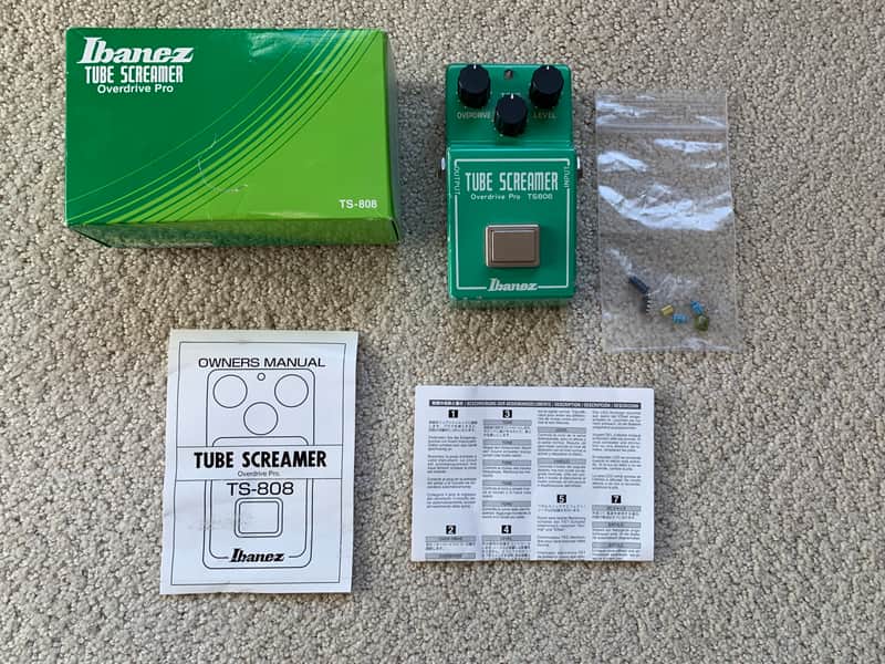 Ibanez Tube Screamer TS-808 Reissue with Analog Man True Vintage Mod JRC4558D Chip image 1