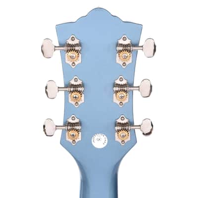 Guild Starfire I DC Pelham Blue w/Guild Vibrato Tailpiece 6-String Semi-Hollow Body Electric Guitar image 6